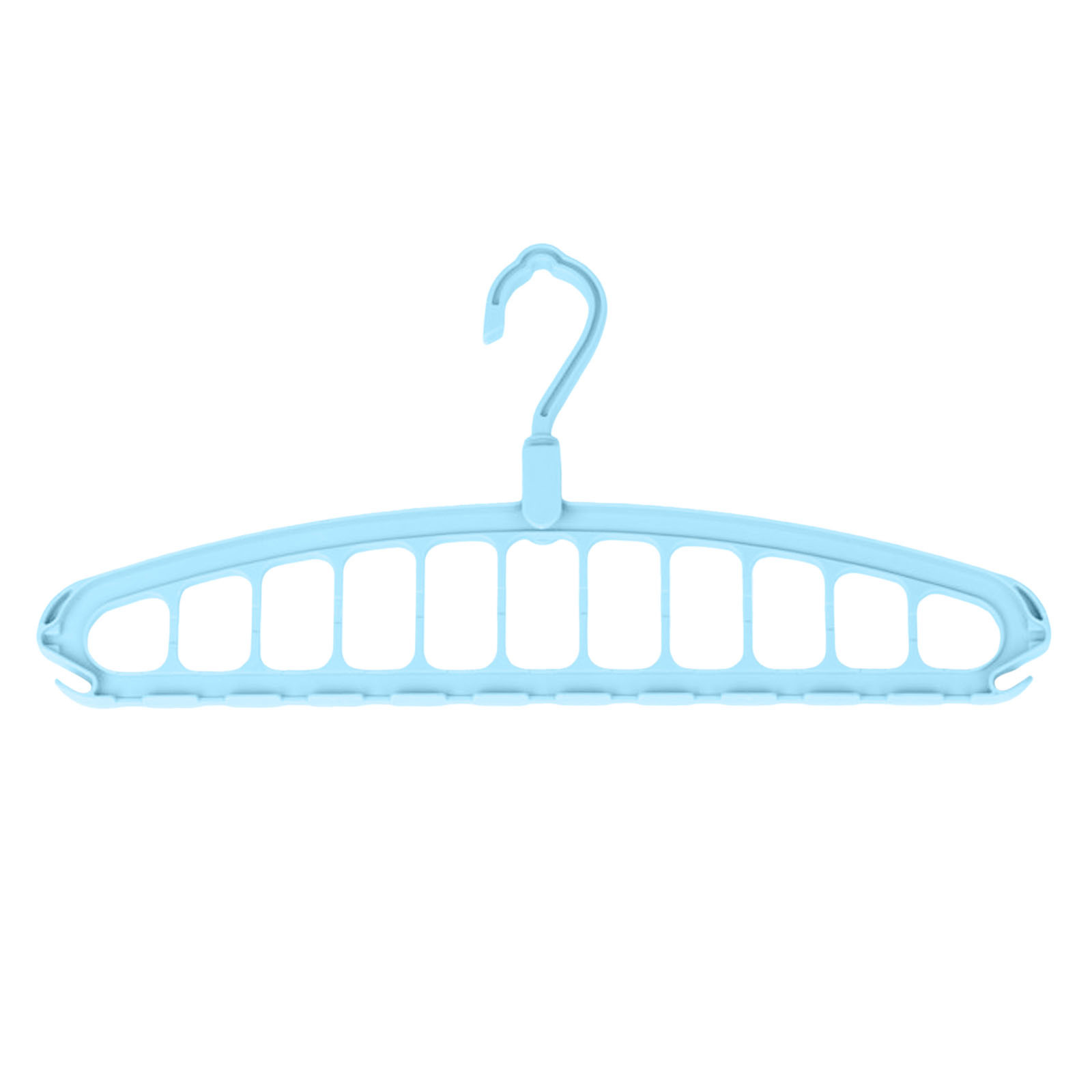 thumbnail image 2 of Percha Plegable Sin Costuras Perchas Multifuncionales Con 11 Agujeros Perchas Con 11 Agujeros Para Ropa Pesada Organización Del Armario Ahorro De Espacio Y Colgado De Ropa Perfectas Para El Hogar, 2 of 2